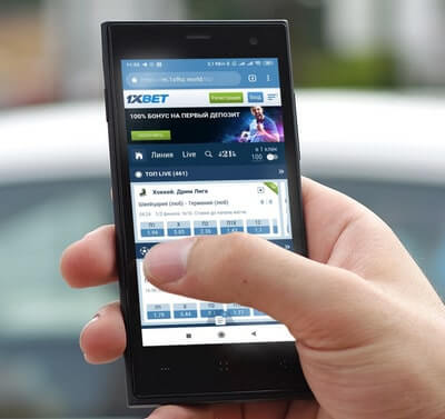 android приложение 1XBet (1Хбет)