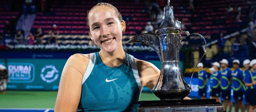 Теннисистка Мирра Андреева 